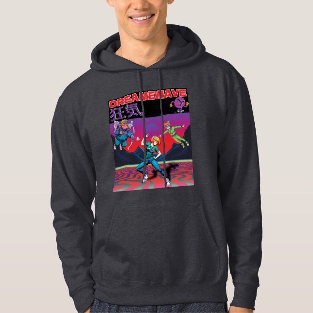 SUDADERA DREAMWAVE-狂気 (Anverso)