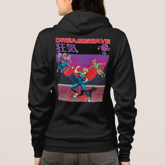 SUDADERA DREAMWAVE-狂気 (Reverso)