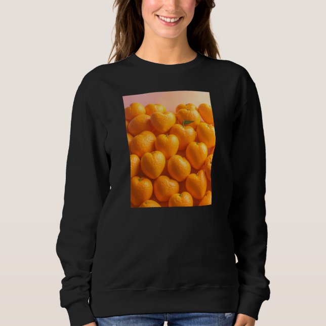 Sudadera Dreamy Citrus Heart (Anverso)
