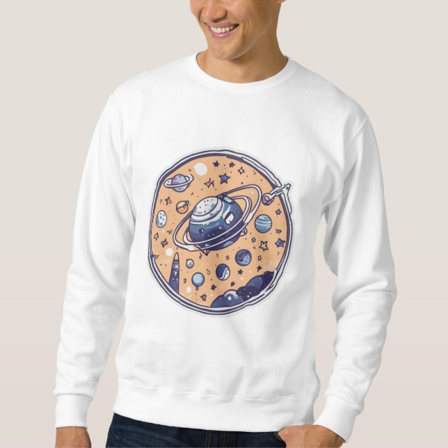 Sudadera Dreamy Cosmic Sphere Sweatshirt (Anverso)