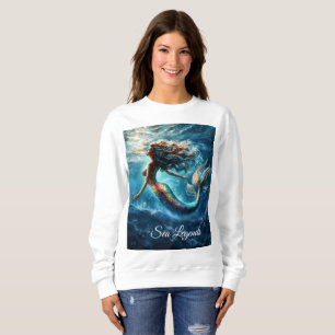 Sudadera Dreamy océano sirena chica criatura fantasía