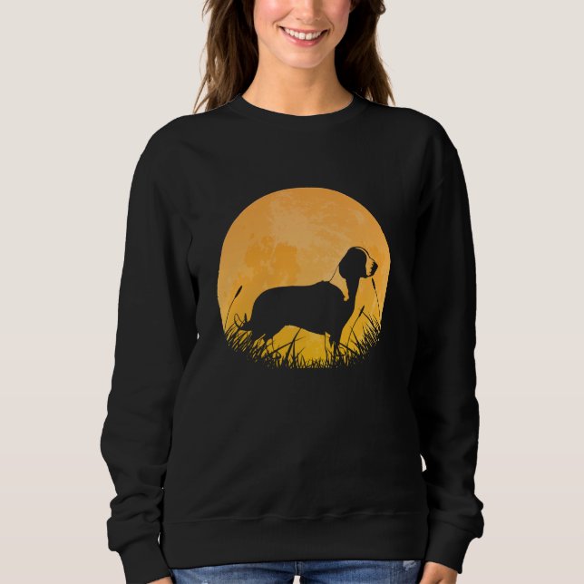Sudadera Drever Easy Halloween Outeen Dog Puppy Moon Co (Anverso)