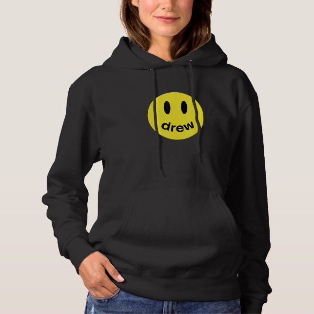 Sudadera DREW Smile Face Trend Moda (Anverso)