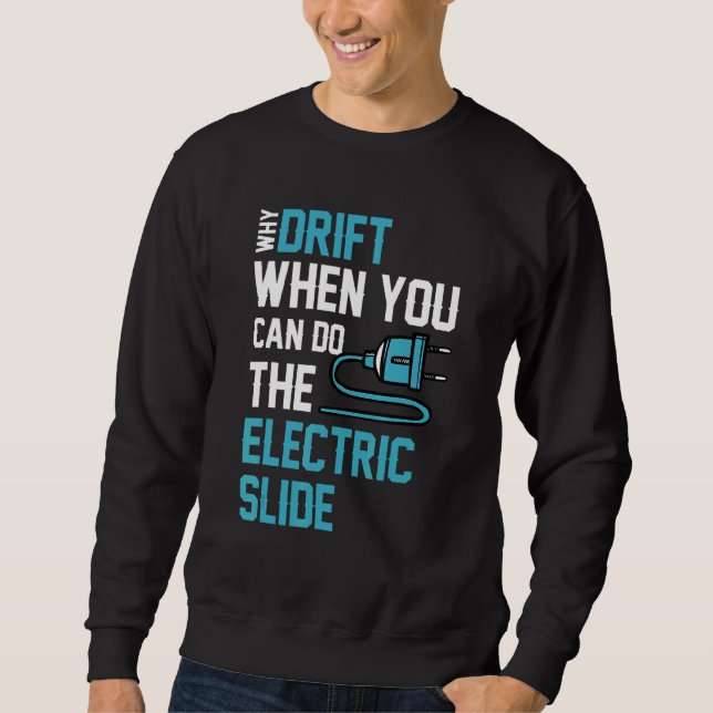 Sudadera Drift Electric Slide Sports Car Futurista Car Veh (Anverso)