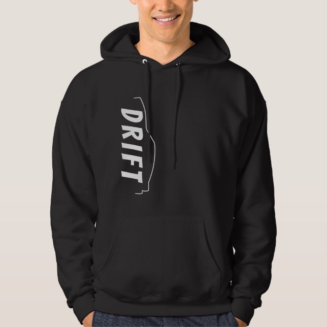 Sudadera drift vertical text (Anverso)