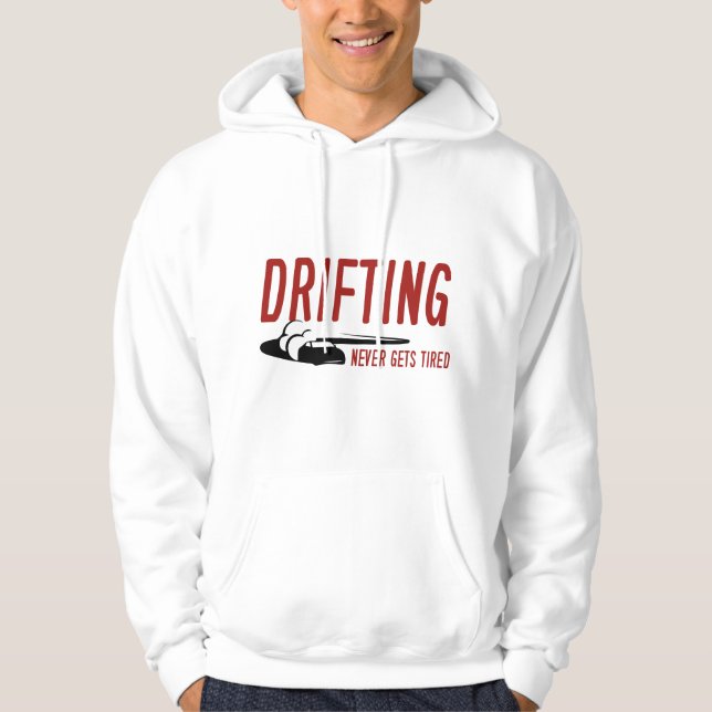 Sudadera Drifting Nunca se Cansa (Anverso)