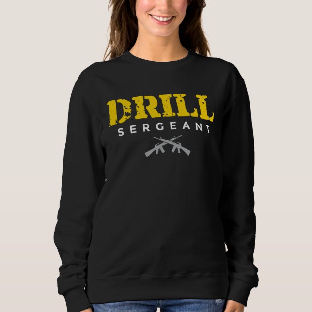 Sudadera Drill Sergeant a Drill Team or Warrant Officer (Anverso)