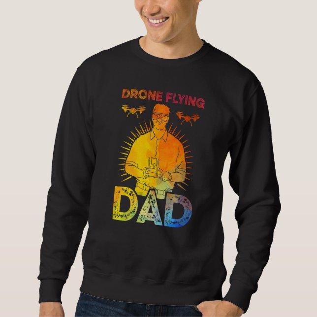 Sudadera Drone Flying Dad (Anverso)