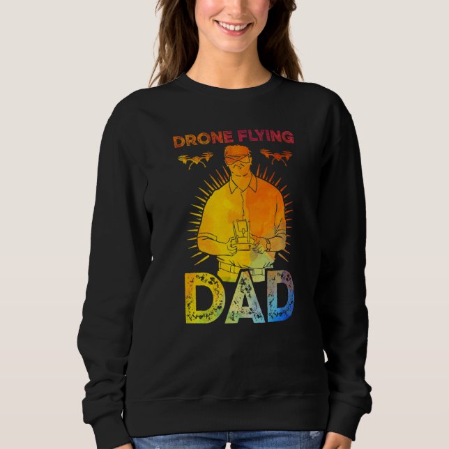 Sudadera Drone Flying Dad (Anverso)