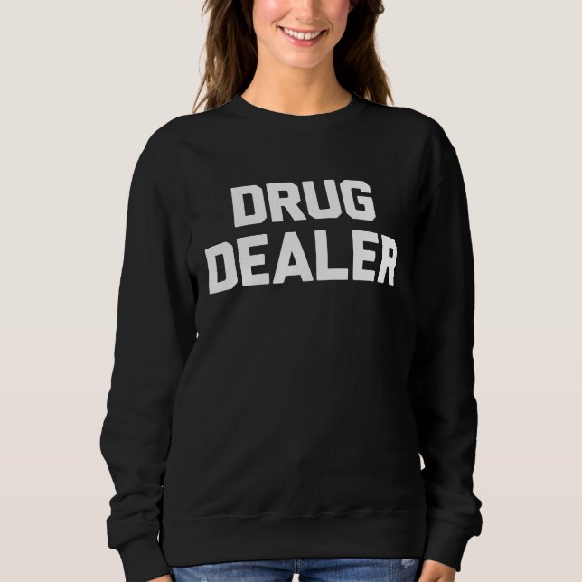Sudadera Drug Dealer   Halloween Lazy Costume (Anverso)