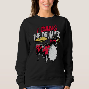 Sudadera Drummer Drums Music Drum Set Drum Instrumento de t