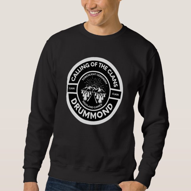 Sudadera Drummond Scottish Torch Light Ceremony Highland Ga (Anverso)