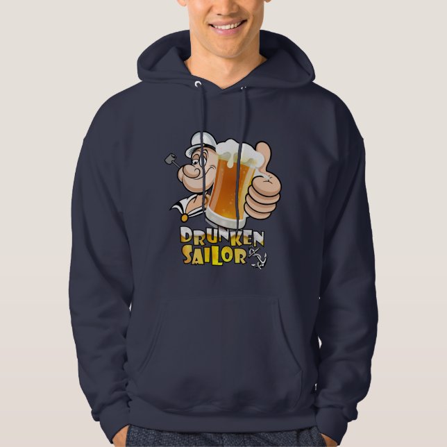 Sudadera Drunken Sailor | Men Hoodie (Anverso)
