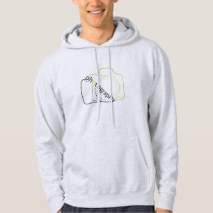 Sudadera DSLR fotografías green jerséis de capucha