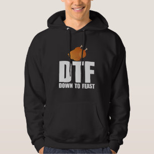 Sudadera DTF LISTO PARA FESTEJAR Meme de Acción de Gracias