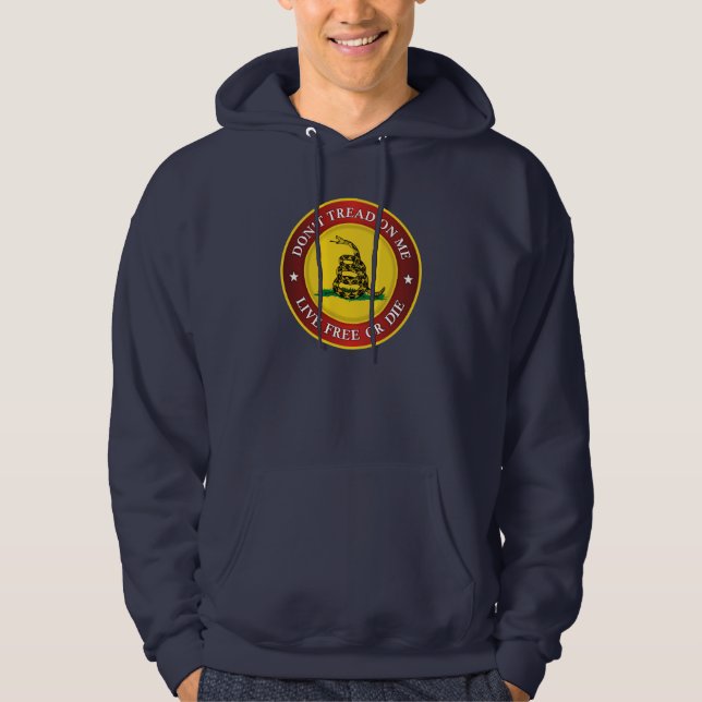Sudadera DTOM -Vivir Libre O Morir (Anverso)