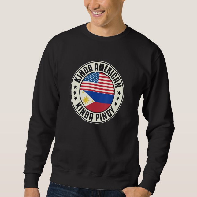 Sudadera Dual Citizenship American Filipino Philippines Usa (Anverso)