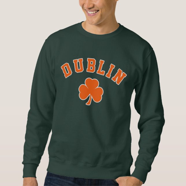 Sudadera Dublin irlandés (Anverso)