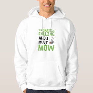 Sudadera Ducha de césped - La hierba llama y debo mascar
