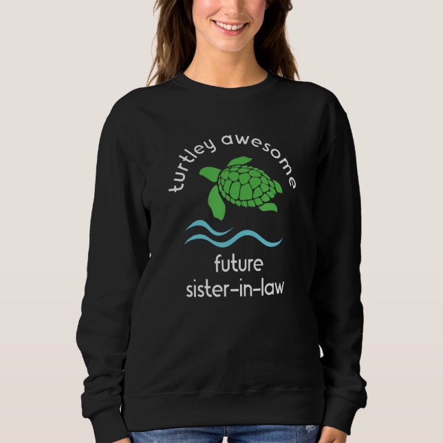 Sudadera Ducha de novia de futura cuñada (Anverso)