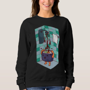 Sudadera Duchas de sushi de comida japonesa con sushi de so