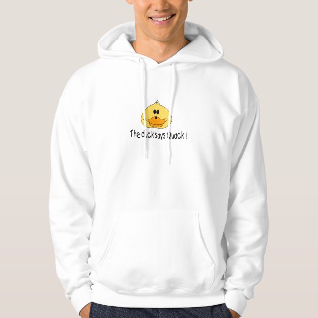 Sudadera Duck dice Quack (Anverso)