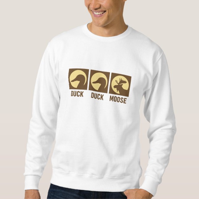 Sudadera Duck Duck Moose (Anverso)