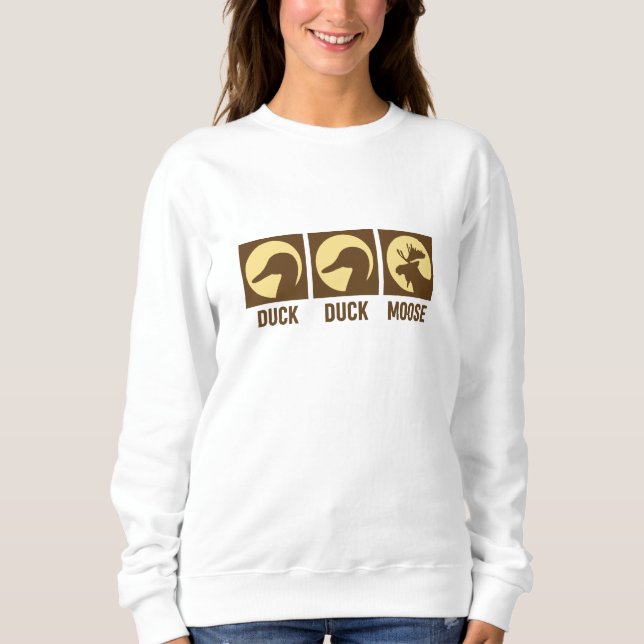Sudadera Duck Duck Moose (Anverso)