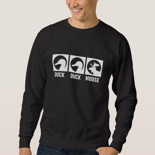 Sudadera Duck Duck Moose (Anverso)