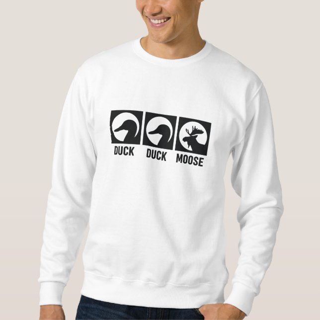 Sudadera Duck Duck Moose (Anverso)