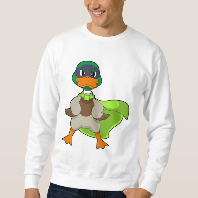 Sudadera Duck Hero Cape (Anverso)
