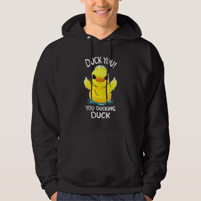 Sudadera Duck Saying  Rubber Duck (Anverso)