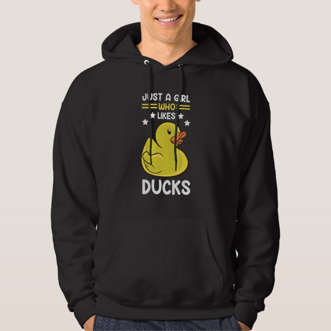 Sudadera Ducking Rubber Duck Quack Pond diciendo 1 (Anverso)