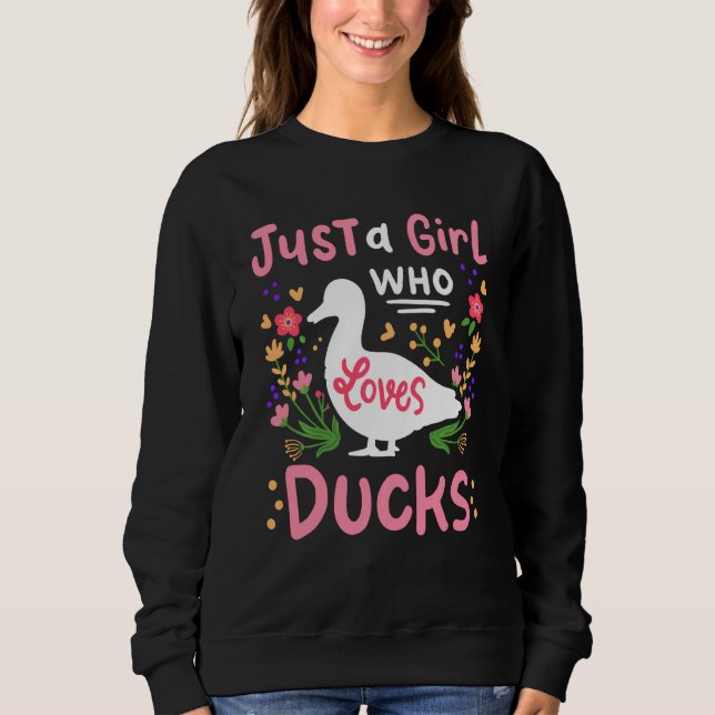 Sudadera Ducks Duck Lover (Anverso)