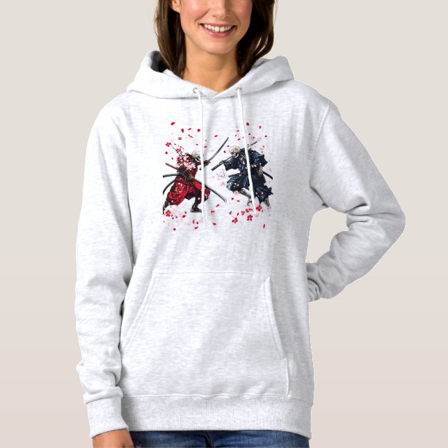 Sudadera Duelo de Samurái Calavera (Anverso)