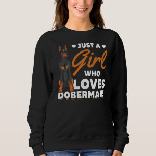 Sudadera Dueña de Mascota de perro Doberman Chicas dueña de