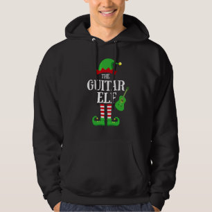 Sudadera Duende de Guitarra Pijama de Navidad para Familias