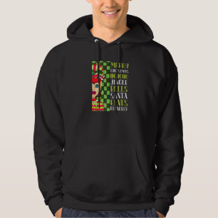 Sudadera Duende De Navidad Fiesta Rojo Esmeralda Verde Feli