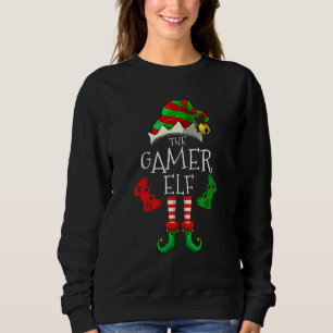 Sudadera Duende jugador de Navidad El duende jugador de jue