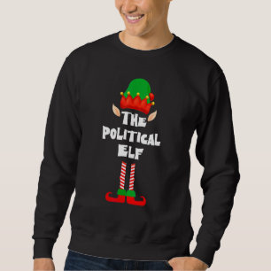 Sudadera Duende político a juego grupo familiar Navidad Par
