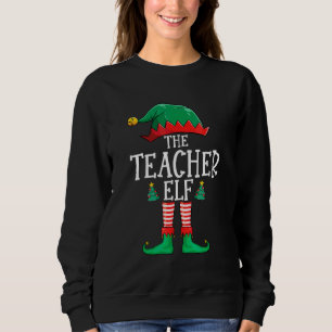 Sudadera Duende Profesor Grupo Coincidente Navidad Divertid