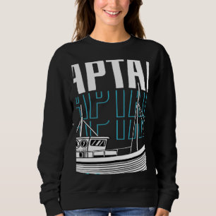 Sudadera Dueño de barco de carreras de barco deportivo Capi