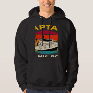 Sudadera Dueño de barco de carreras de barco deportivo Capi