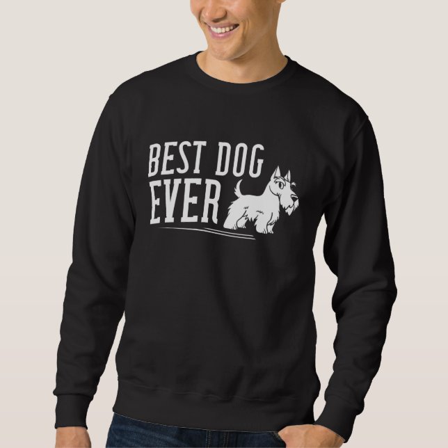 Sudadera Dueño de cachorros de perro Terrier escocés (Anverso)