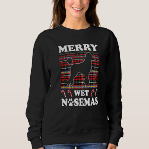 Sudadera Dueño de Caniche Alegre Nariz Húmeda Navidad Canic