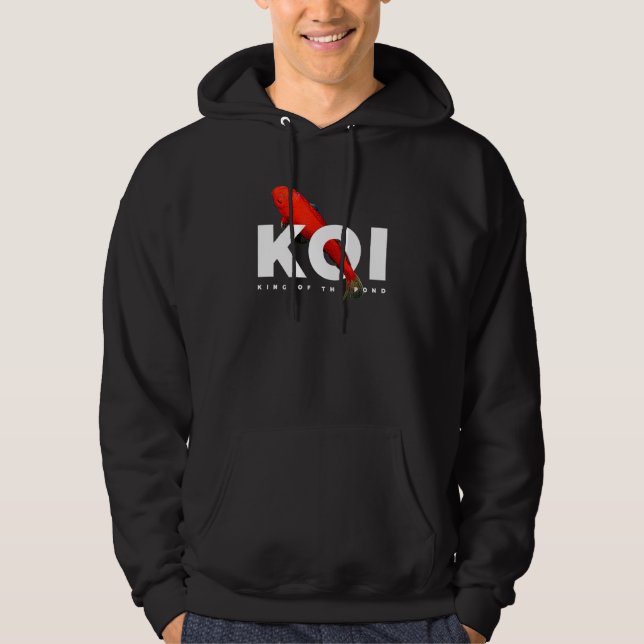 Sudadera Dueño de estanque de carpas koi cuidador de peces (Anverso)