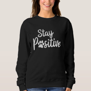 Sudadera Dueño de gato de perro divertido citas positivas a