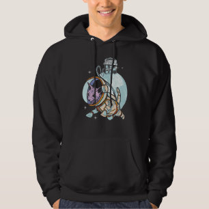 Sudadera Dueño de gatos galaxia espacial astronauta gato Sp