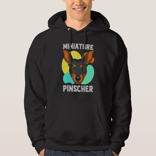 Sudadera Dueño de Min Pinscher Perro Pinscher Miniatura Col (Anverso)