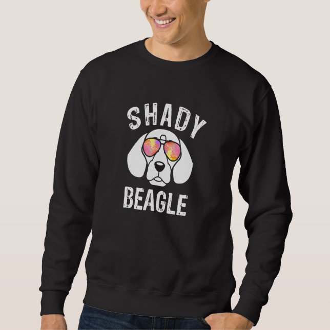 Sudadera Dueño de perro Beagle Shady Beagle Do (Anverso)
